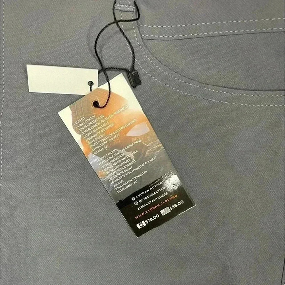 Kyodan  Excellence UPF golf pants sz 36 - Picture 3 of 10